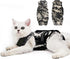 DOTON Cat Recovery Suit for Male and Female, Surgical Post Surgery Soft Cone Onesie Shirt for Neuter Licking