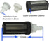 DC 24V 385 Diaphragm Water Pump, 5-Piece Power Supply Filter Hose for Experimental Models