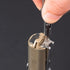 U4 RovyVon Pro+ Plus Titanium Carabiner Keychain Knife, EDC Multitool Pocket Clip with Replaceable Sharp Blade
