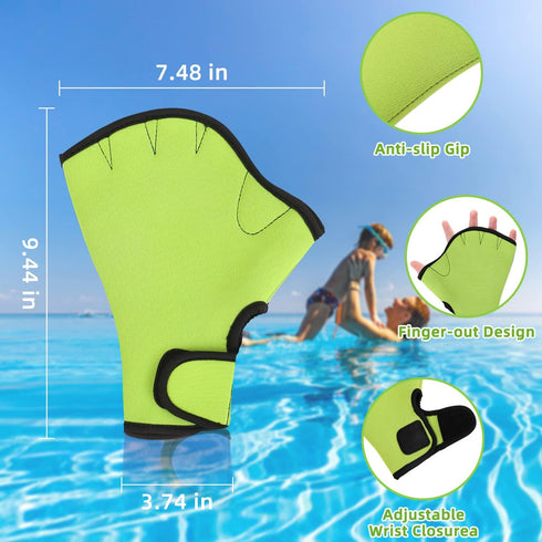 Water Aerobics Set - Foam Water Dumbbell Set for Aquatic Exercise, Pool Fitness Equipment, Upgrade Aquatic Dumbbells