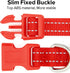 BSEEN LED Dog Collar - Rechargeable Light Up Collar for Small Dogs & Cats, Reflective Adjustable Safety Lights (Red, XS)