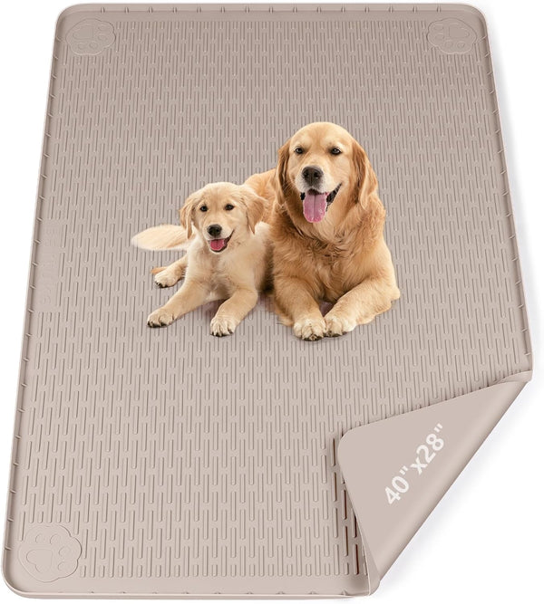 Pee Pads for Dogs, 40" x 28" Extra Large Reusable Dog Silicone