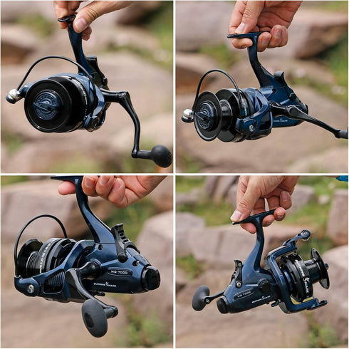 Sougayilang 12+1BB Spinning Fishing Reel for Saltwater and Freshwater