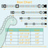 Faygarsle Dog Collar for Small Medium Large Dogs, Cute Blue Dinosaur Patterned Collars for Summer Spring