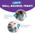 Outward Hound by Planet Dog Snoop Durable Interactive Treat Dispensing Dog Toy - Large, Blue
