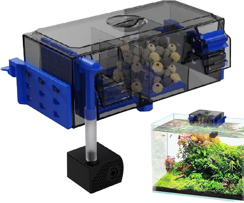Generic Filter Aquarium,Multifunctional Water Pump | Upper Aquarium Filter | for Betta Shrimp Saltwater Freshwater