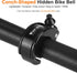 Hidden Conch Bicycle Bells, MTB Bike Bells for Adults or Kids, 100dB Loud Crisp Clear for 22.2mm Handlebars