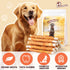 20-21 Counts, 10.6 oz Pawmate Dog Treats Chicken Wrapped Rawhide Sticks w/Taurine, Long Lasting Dog Chews Trainning