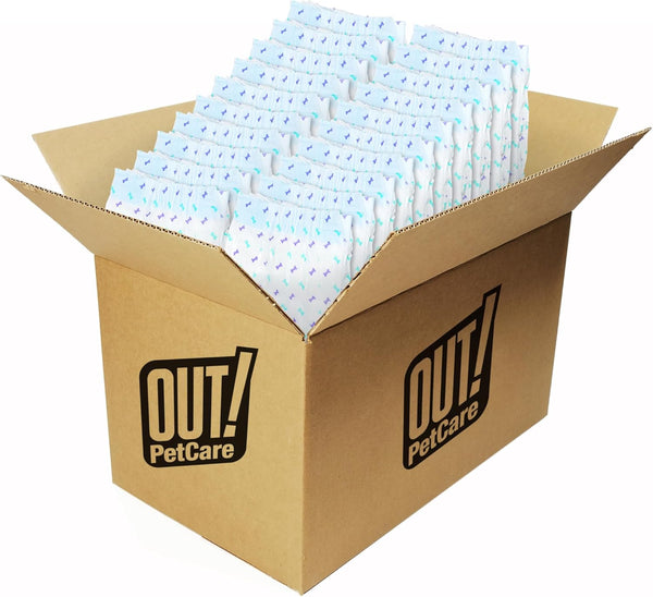 Out! PetCare Disposable Dog Diapers Female, Potty Training, Dog Diapers, Female Doggie