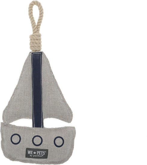 K9 Pavilion Gift Company - Boat Dog - Dog Toy On Rope Tug of War Puppy Doggy Lover Parent Boating Outdoor Gift
