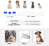Light Up Dog Collars, Multi-Color USB Rechargeable LED Collar, TPU Cuttable Size Glow Collar for Large Medium Small