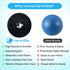 Serenilite Stress Balls for Adults, Hand Therapy Squeeze Ball, Grip Strengthening Physical Therapy Balls