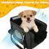 3-in-1 BABORUI Center Console Dog Car Seat, Portable Pet Carrier, Cat Car Seat with Zipper Fold Storage, Travel Ride
