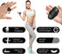 OSHOTX Anti-Slip Workout Grips, Rubber Gym Palm Protectors for Weight Lifting, Pull-Ups, Dumbbell, Fitness Training