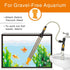 hygger Bucket-Free Aquarium Water Change Kit with Auto Siphon Pump, Gravel Cleaner, and 49-FEET Hose