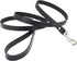 Dogs My Love Genuine Leather Classic Dog Leash 4 Ft Long 9 Sizes (Small (Width: 12mm - 1/2"), Black)