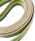Soft Cotton Web Dog Leash - Basic Training Walking Lead, 5FT Long, 1 Inch Wide (Green)