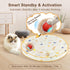 Interactive Cat Toys, Smart Rolling Ball in Play Mat, Automatic Speedy Moving Ball for Indoor Exercise, Motion