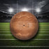 PGS Vintage Soccer Ball Size 5, Antique Leather Football in Light Brown