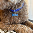 Rhinestone Pet Collar - Sparkling 3 Rows Crystal Diamond Dog Collars - Adjustable Wedding Collar for Small Medium Large