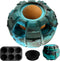 Yipetor Frozen Treat Toy - Treat Dispensing Rubber Toy for Puppy Small Medium, Freezable Fillable, Reduces Anxiety
