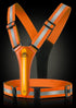 LED Reflective Vest Safety Gear, Light Up Vest for Night Walking, High Visibility Running Vest with Reflective Strips