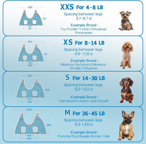 Hammock Hammock, Trimming 2XS) Supet Dog Grooming Harness for Dogs Cats, Relaxation Pet Nail Clipper Restraint Dog