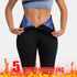 High-Waisted Ribbed Compression Shorts for Women - Sauna Workout Gear