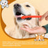 100 Pack (7 Tioncy Pcs Small Dog Toothbrush Bulk Long Handle Pet Toothbrushes with Soft Bristles, Dental Care Teeth