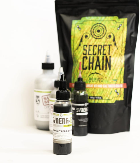 SILCA Synergetic-E | No Spray Bicycle Chain Lube Formulated Special for E-Bike and E-Sport Use | Indoor Trainer Bike