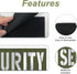 Large Security Patch Reflective Subdued 8.5x3 inches for Tactical Vest Jackets with Hook and Loop