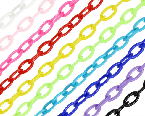 ONLYKXY Plastic Chain - Bird Chain, Birds Toys for Cage
