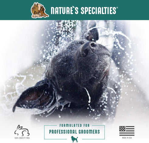 Nature's Specialties High Concentrate Ultra Concentrated Dog Shampoo, 16 oz, Makes up to 2 Gallons
