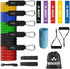 WHATAFIT Resistance Bands - Exercise Bands for Working Out, Home Gym Equipment with Handles for Men and Women