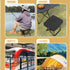 Generic Commuting, Portable Folding Chair Purse - Lightweight Compact Foldable Stool for Outdoor Hiking Picnic