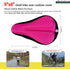 PEDDLET 9"x6" Gel Kids Bike seat Cover Child Comfortable Bike seat Cushion Cover Anti-Slip Adjustable Bicycle seat