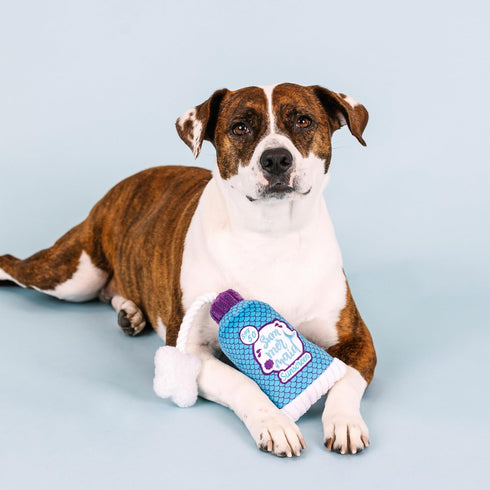 Fringe Studio Plush Dog Toy - Good Times and Tan Lines, Pet Shop Collection (314298).