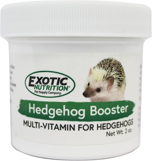 Complete Multivitamin Hedgehog Booster (2 oz.) - Powdered Vitamin & Mineral Supplement for Pet Hedgehogs
