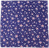 American Flag Square Bandanas Bibs for Dogs and Cats, Washable Kerchief Collar (Blue)