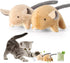 Plush Catnip Mice Toys with Rattle Sound- 2 Pcs Interactive Cat Toys