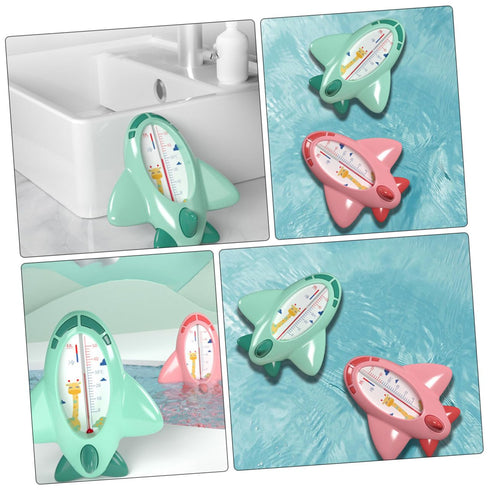 Abaodam Baby Bath for Infants Waterproof Cartoon Design Accurate Temperature Measurement Safe for Baby Bathing Sturdy