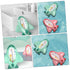 Abaodam Baby Bath for Infants Waterproof Cartoon Design Accurate Temperature Measurement Safe for Baby Bathing Sturdy