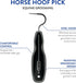 Wahl Professional Animal Equine Grooming Horse Hoof Pick, Ergonomic Rubber Handle, Black