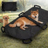 Geiserailie Black Emergency Dog Stretcher for Large Dogs Portable Pet Rescue Carrier with