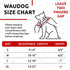 WAUDOG Long Lasting Leather Dog Collar for Large, Medium & Small Dogs - Adjustable Classic Puppy Collars