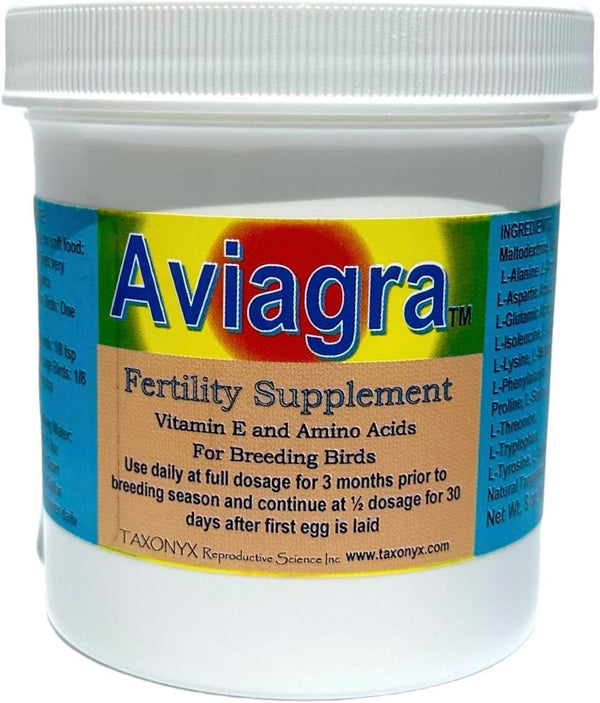 Taxonyx Science Inc Aviagra Fertility Supplement for Birds (8 oz)