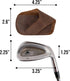 Hide & Drink Golf Club Headcover, Handmade Full Grain Leather Iron Head Protector for Outdoor Use - Bourbon Brown