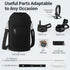 One Gallon Insulated Water Bottle, 128oz Large Sports Stainless Steel Jug with DIY Stickers, Leak-proof Triple Wall