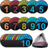 Qilery 20 Pcs Basketball Training 9 Inch Spots, Anti-Slip Basketball Court Marking
