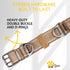 ADITYNA Heavy Duty Dog Collar with Handle, Thick Reflective Tactical Collar for Large Dogs, Soft Neoprene Padded